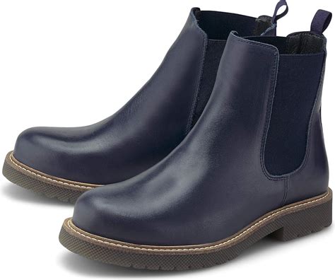 boots damen blau